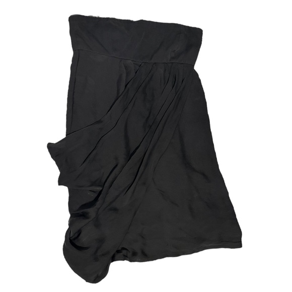 Alice + Olivia - Front Drape Tube Dress in Black - Picture 3 of 5